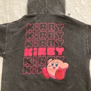 Kirby Graphic Charcoal Hoodie